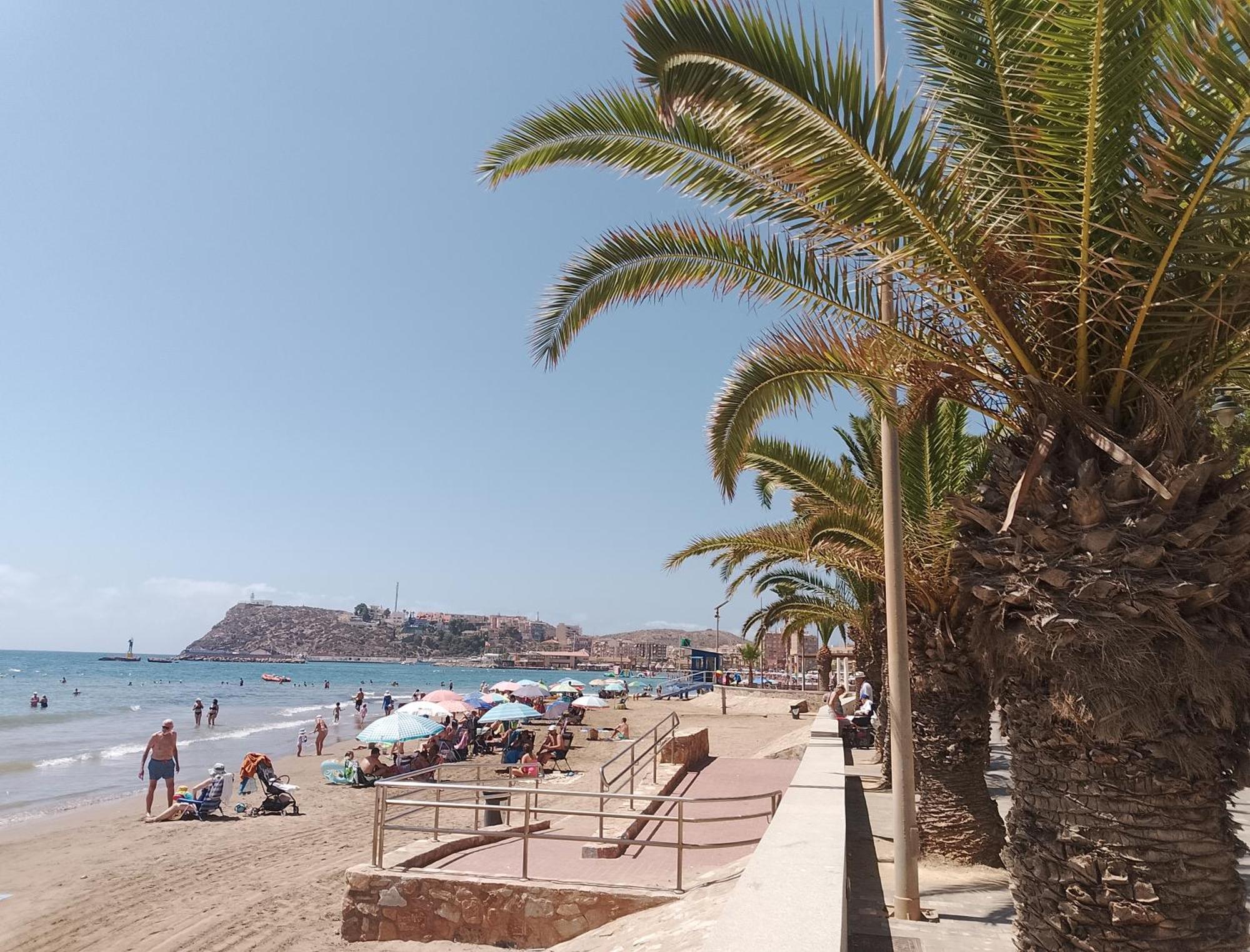 شقة Playa Mazarron El Puerto de Mazarrón المظهر الخارجي الصورة